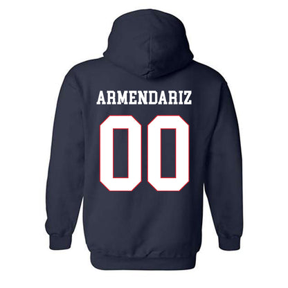 Ole Miss - NCAA Softball : Madelyn Armendariz - Replica Shersey Hooded Sweatshirt-1