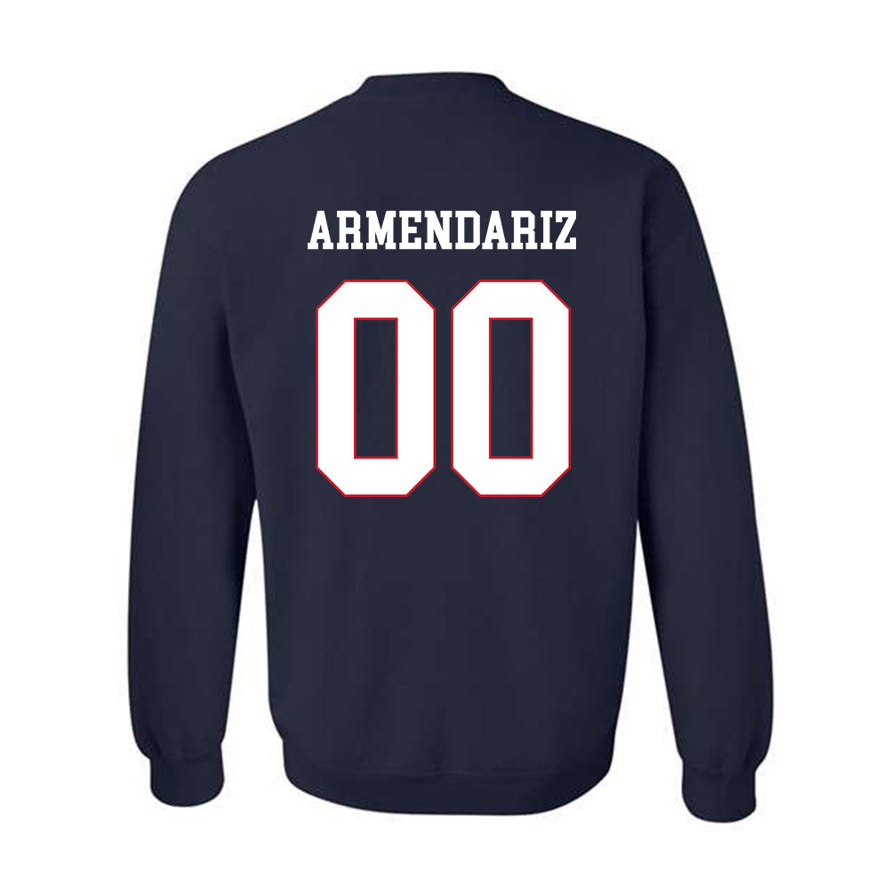 Ole Miss - NCAA Softball : Madelyn Armendariz - Replica Shersey Crewneck Sweatshirt-1