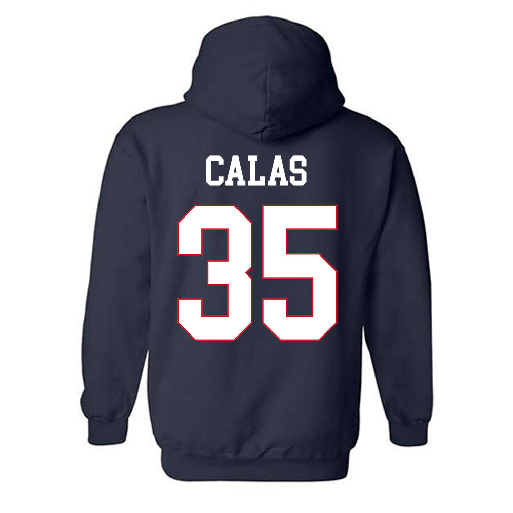 Ole Miss - NCAA Softball : Charli Calas - Replica Shersey Hooded Sweatshirt-1