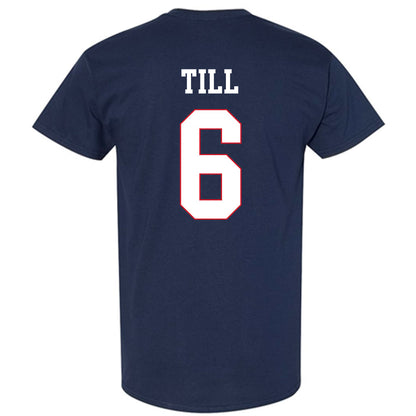 Ole Miss - NCAA Softball : Kaidance Till - Replica Shersey T-Shirt-1