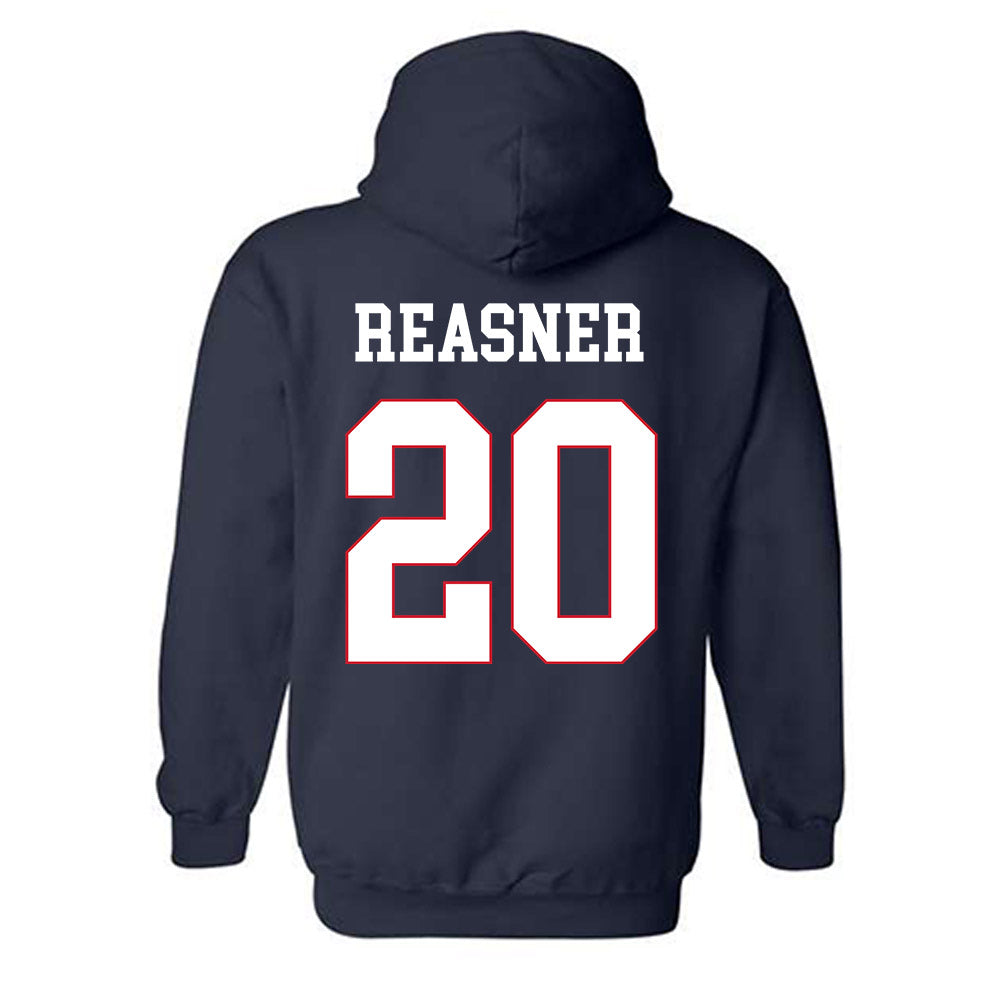 Ole Miss - NCAA Softball : Cassie Reasner - Replica Shersey Hooded Sweatshirt-1