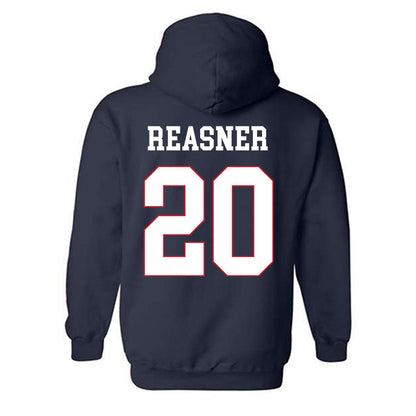 Ole Miss - NCAA Softball : Cassie Reasner - Replica Shersey Hooded Sweatshirt-1