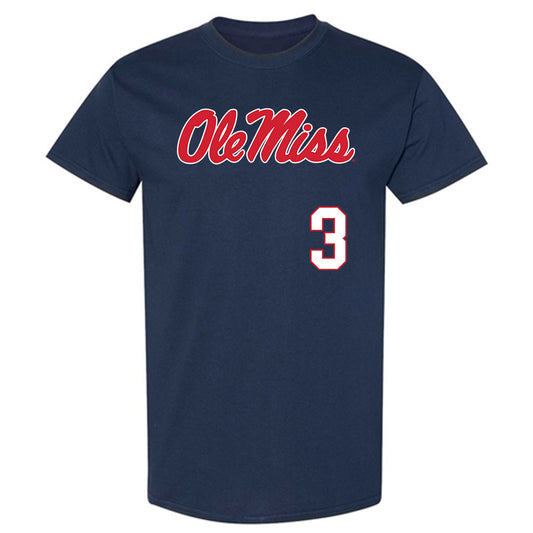 Ole Miss - NCAA Softball : Persy Llamas - Replica Shersey T-Shirt-0