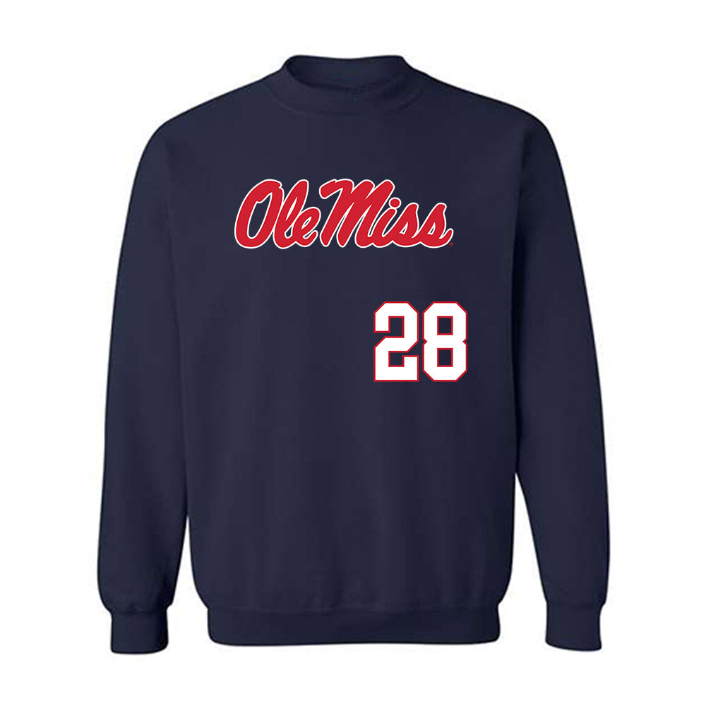 Ole Miss - NCAA Softball : Ryan Starr - Replica Shersey Crewneck Sweatshirt