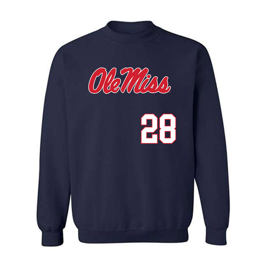 Ole Miss - NCAA Softball : Ryan Starr - Replica Shersey Crewneck Sweatshirt