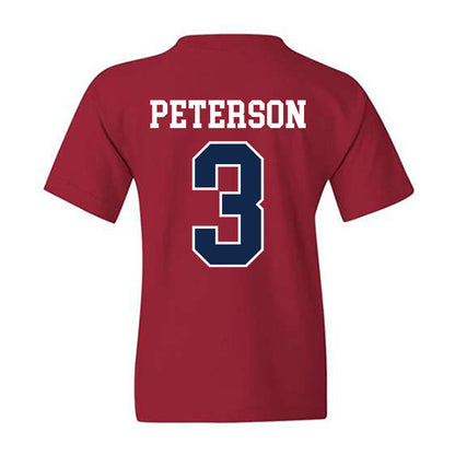 Ole Miss - NCAA Women's Basketball : Kaitlin Peterson - Fashion Shersey Youth T-Shirt-1