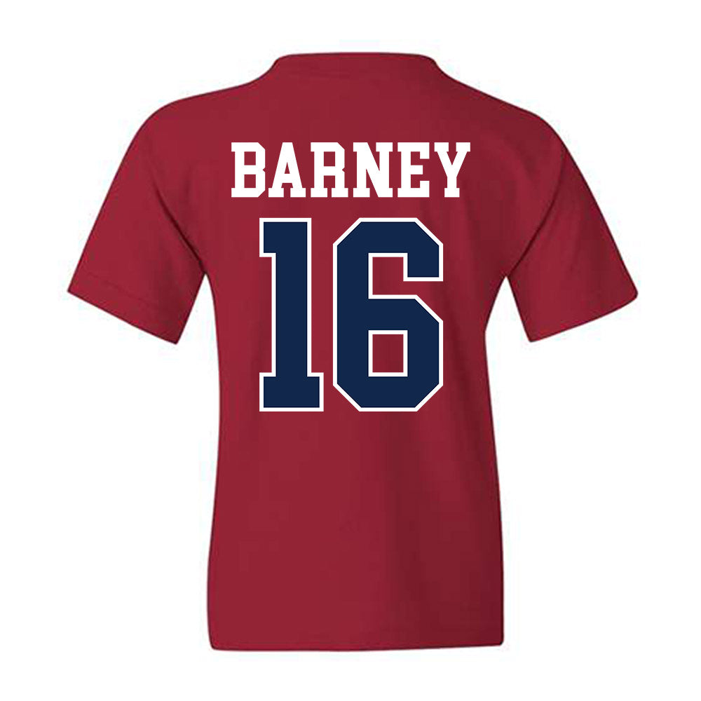 Ole Miss - NCAA Football : Dorian Barney - Fashion Shersey Youth T-Shirt-1