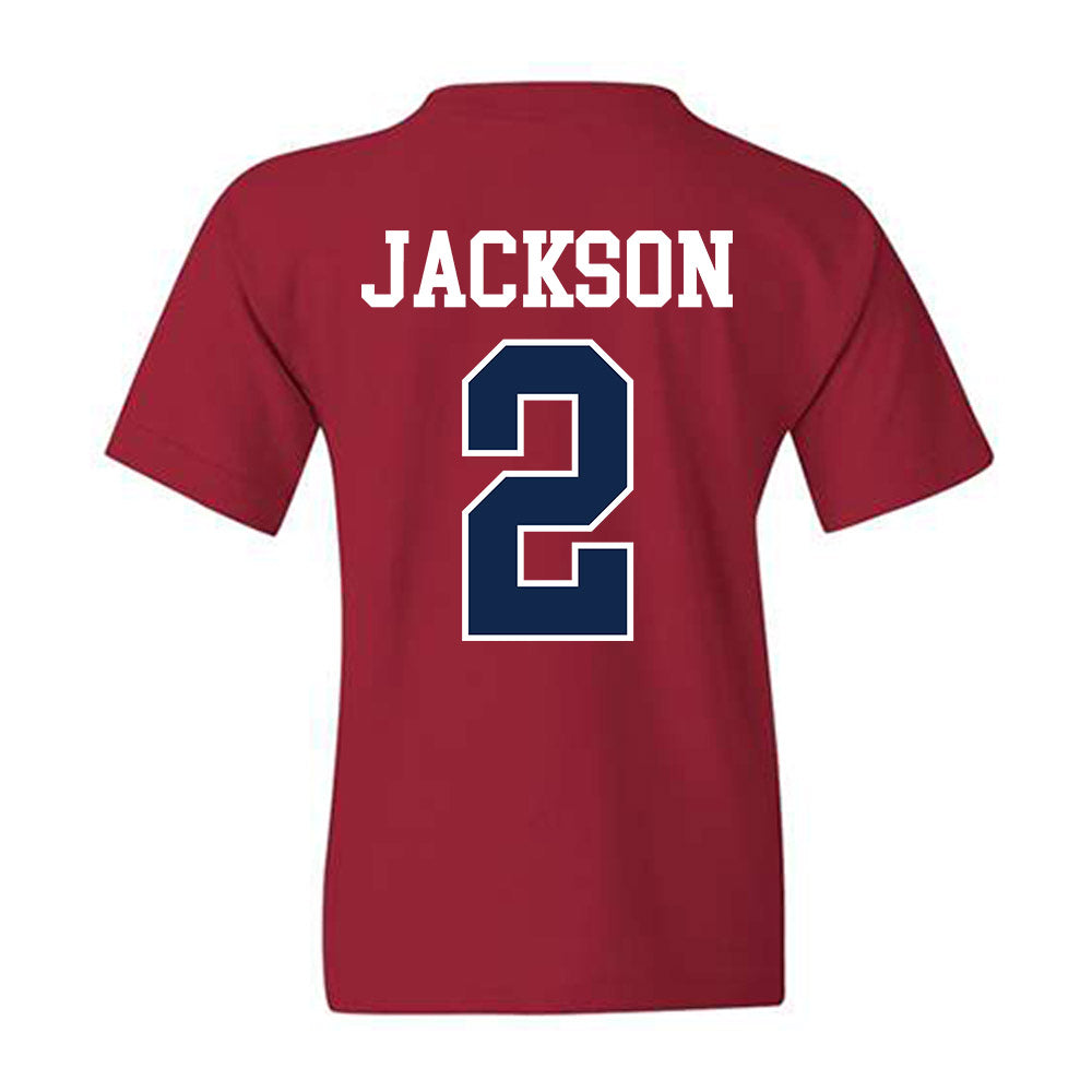Ole Miss - NCAA Women's Volleyball : Ryea Jackson - Fashion Shersey Youth T-Shirt-1