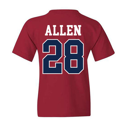 Ole Miss - NCAA Baseball : Noah Allen - Fashion Shersey Youth T-Shirt-1