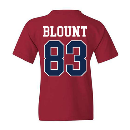 Ole Miss - NCAA Football : Levi Blount - Fashion Shersey Youth T-Shirt-1