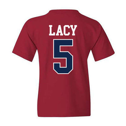 Ole Miss - NCAA Football : Kewan Lacy - Fashion Shersey Youth T-Shirt-1