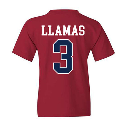 Ole Miss - NCAA Softball : Persy Llamas - Fashion Shersey Youth T-Shirt-1