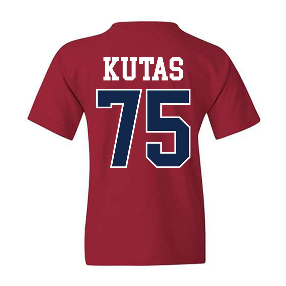 Ole Miss - NCAA Football : Patrick Kutas - Fashion Shersey Youth T-Shirt-1