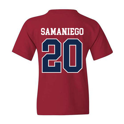 Ole Miss - NCAA Women's Volleyball : Vivianna Samaniego - Fashion Shersey Youth T-Shirt-1