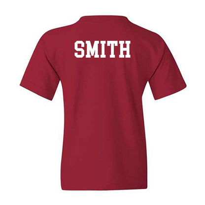 Ole Miss - NCAA Cheerleading : Isaac Smith - Fashion Shersey Youth T-Shirt-1