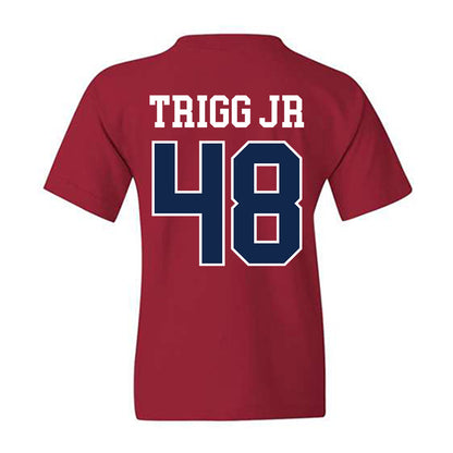 Ole Miss - NCAA Football : Mark Trigg Jr - Fashion Shersey Youth T-Shirt-1