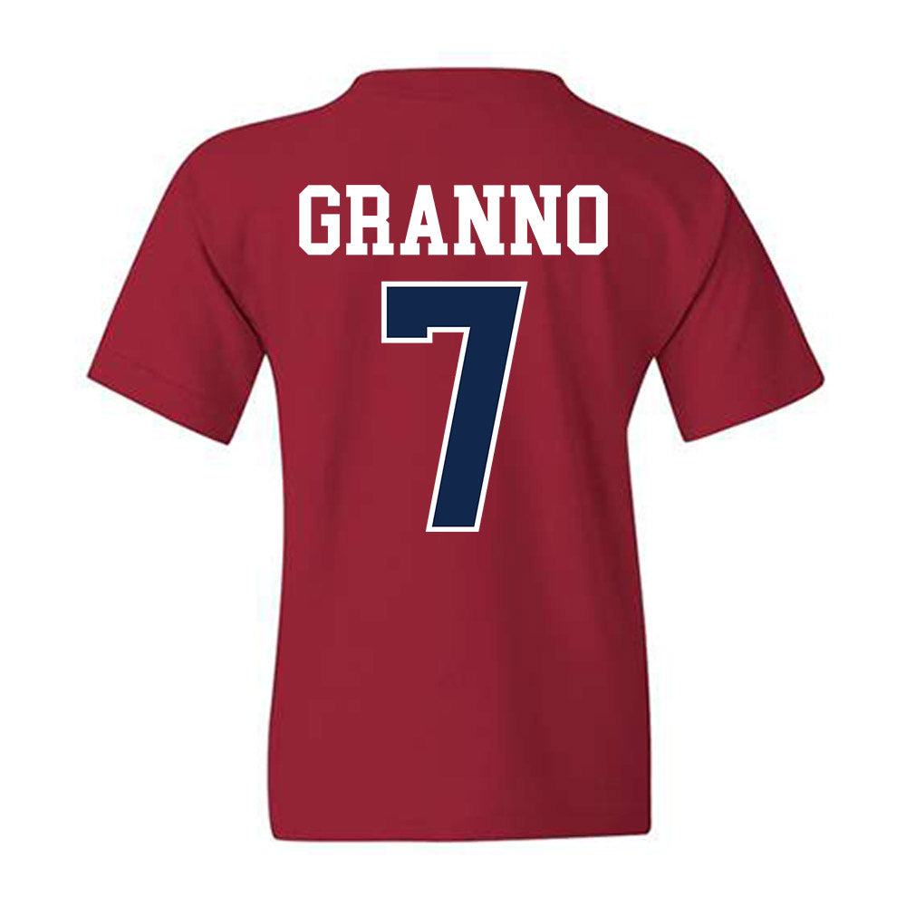 Ole Miss - NCAA Women's Soccer : sarah granno - Fashion Shersey Youth T-Shirt-1