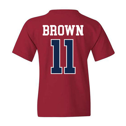 Ole Miss - NCAA Women's Soccer : Bella Leonard - Fashion Shersey Youth T-Shirt-1