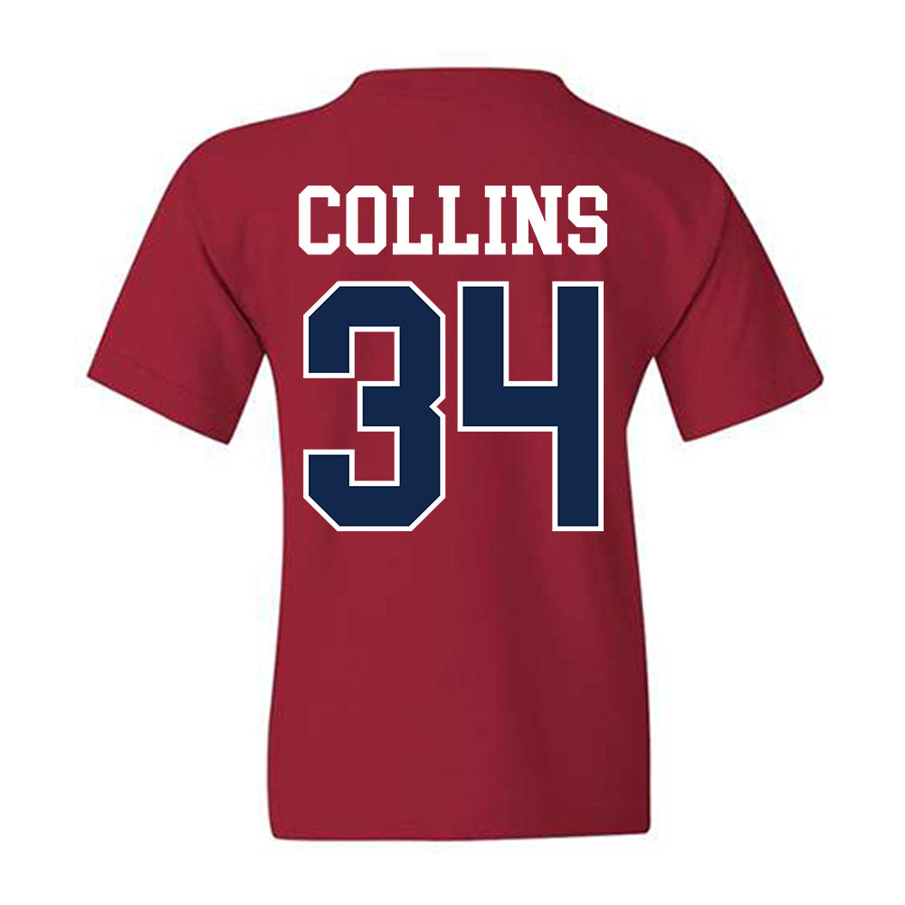 Ole Miss - NCAA Football : Raymond Collins - Fashion Shersey Youth T-Shirt-1