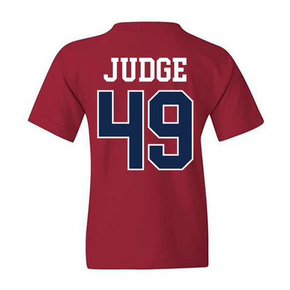 Ole Miss - NCAA Football : Sean Judge - Fashion Shersey Youth T-Shirt-1