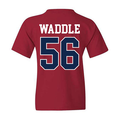 Ole Miss - NCAA Football : Mason Waddle - Fashion Shersey Youth T-Shirt-1