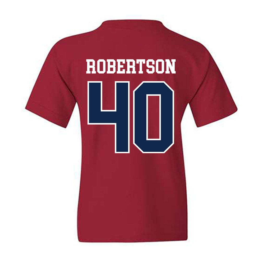 Ole Miss - NCAA Baseball : JP Robertson - Fashion Shersey Youth T-Shirt-1