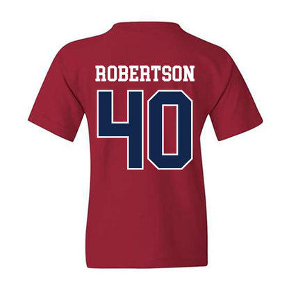 Ole Miss - NCAA Baseball : JP Robertson - Fashion Shersey Youth T-Shirt-1