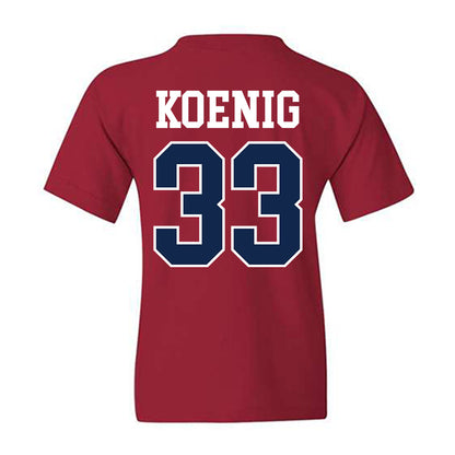Ole Miss - NCAA Baseball : Landon Koenig - Fashion Shersey Youth T-Shirt-1
