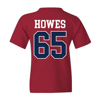 Ole Miss - NCAA Football : Connor Howes - Fashion Shersey Youth T-Shirt-1