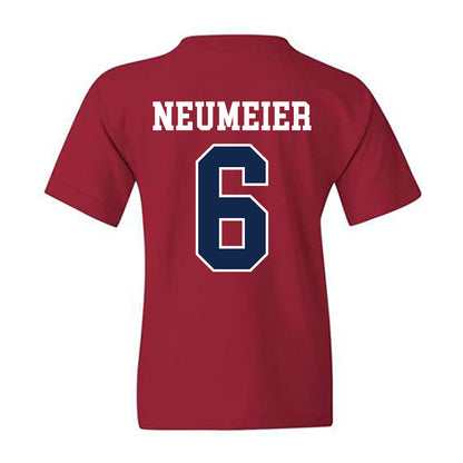 Ole Miss - NCAA Women's Soccer : Samantha Neumeier - Fashion Shersey Youth T-Shirt-1