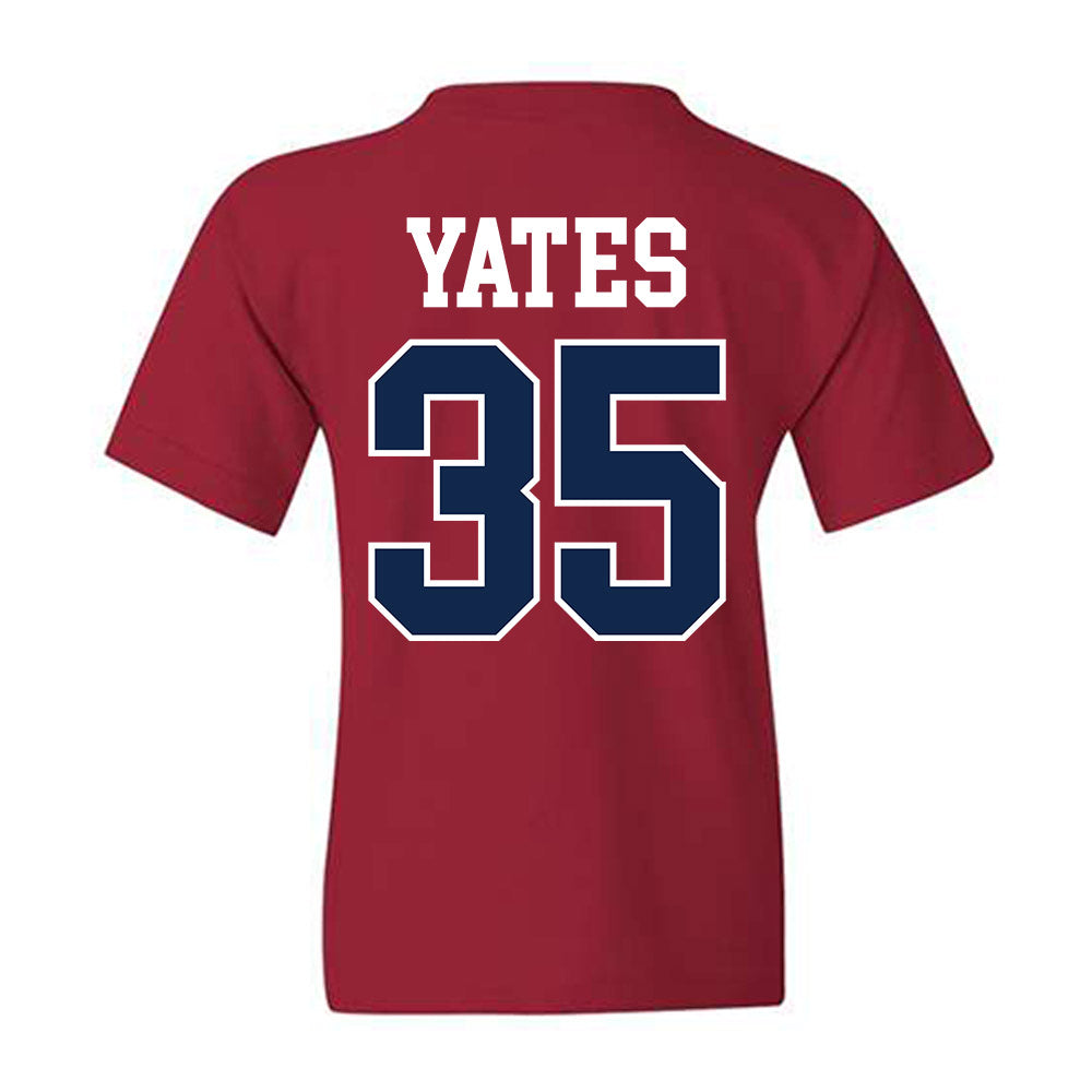 Ole Miss - NCAA Football : Damarius Yates - Fashion Shersey Youth T-Shirt-1