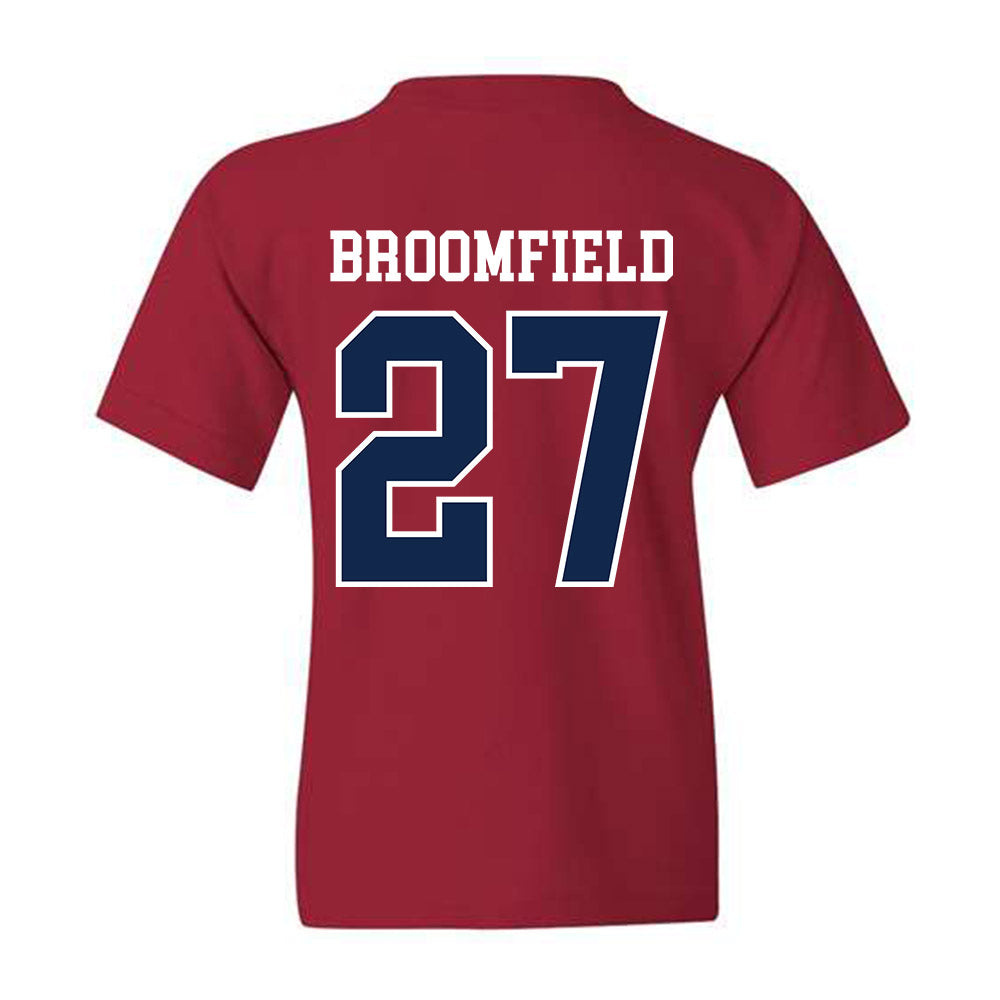 Ole Miss - NCAA Football : Pat Broomfield - Youth T-Shirt