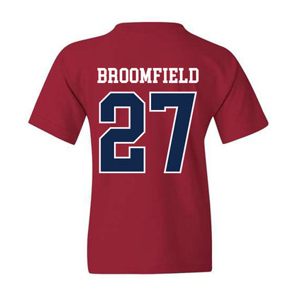 Ole Miss - NCAA Football : Pat Broomfield - Youth T-Shirt