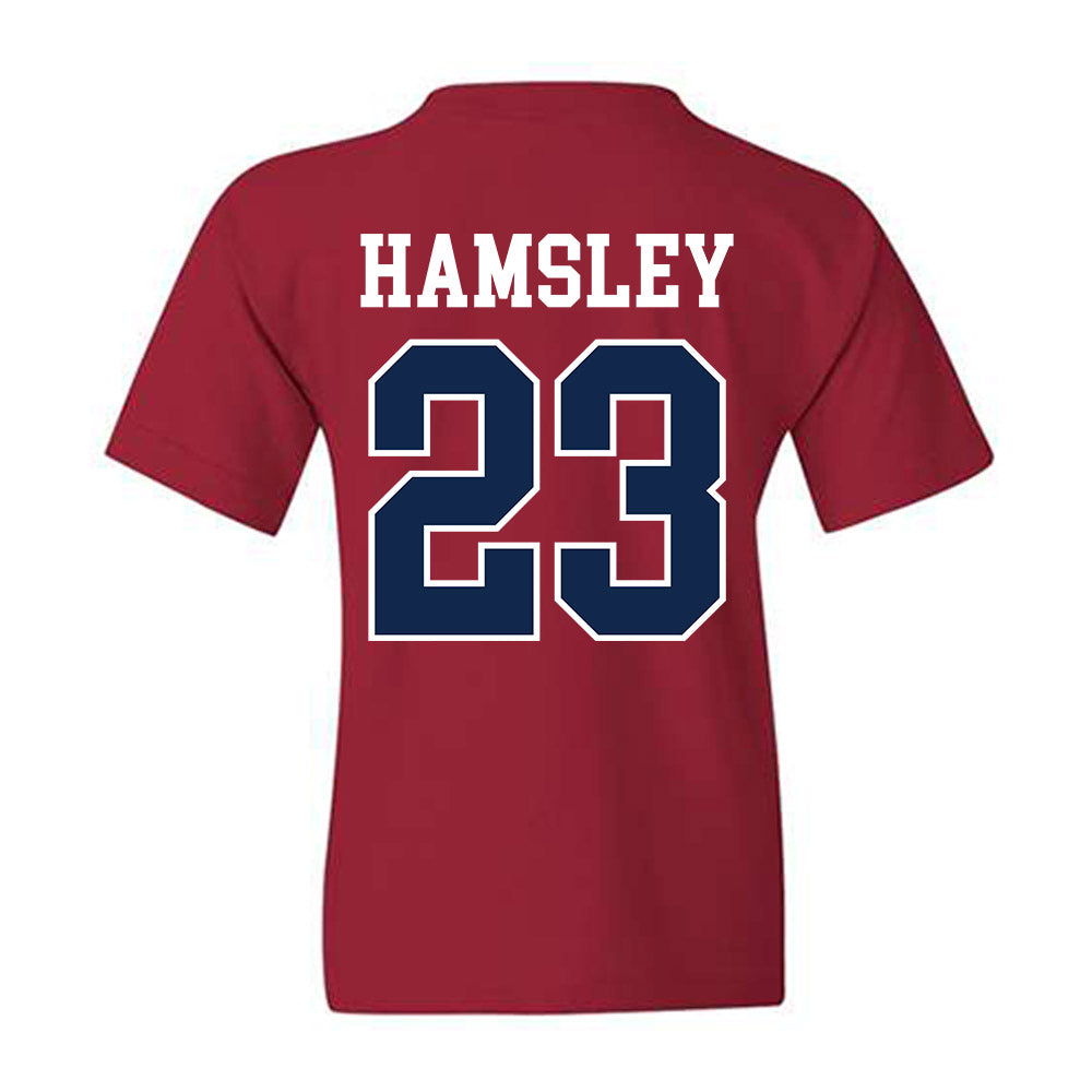 Ole Miss - NCAA Football : George Hamsley - Fashion Shersey Youth T-Shirt-1