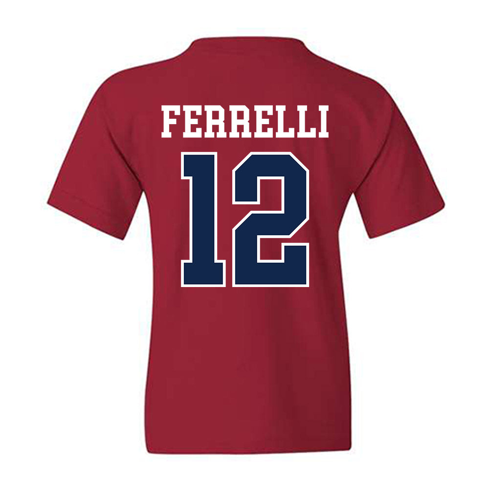 Ole Miss - NCAA Football : Luke Ferrelli - Fashion Shersey Youth T-Shirt-1