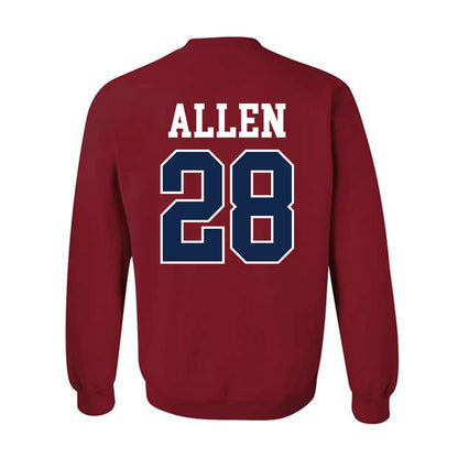 Ole Miss - NCAA Baseball : Noah Allen - Fashion Shersey Crewneck Sweatshirt-1