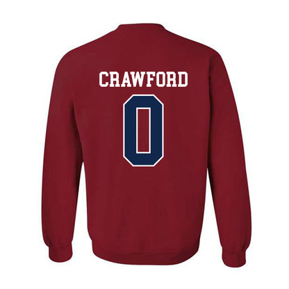 Ole Miss - NCAA Football : Jalyn Crawford - Fashion Shersey Crewneck Sweatshirt-1