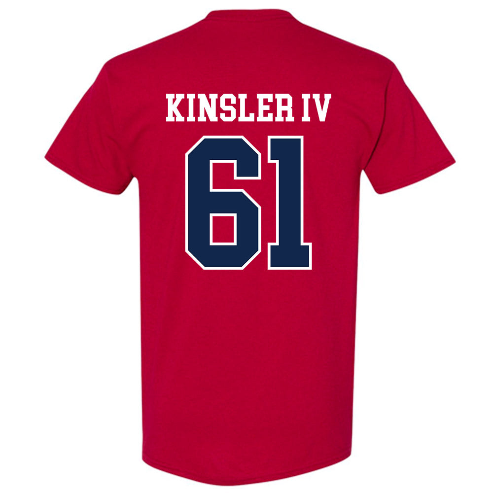 Ole Miss - NCAA Football : Tommy Kinsler IV - Fashion Shersey T-Shirt-1