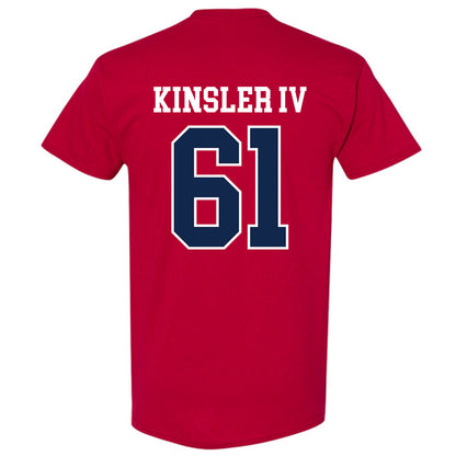 Ole Miss - NCAA Football : Tommy Kinsler IV - Fashion Shersey T-Shirt-1