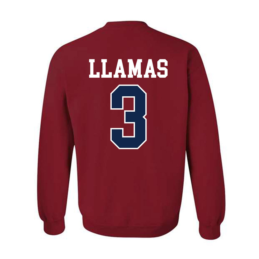 Ole Miss - NCAA Softball : Persy Llamas - Fashion Shersey Crewneck Sweatshirt-1