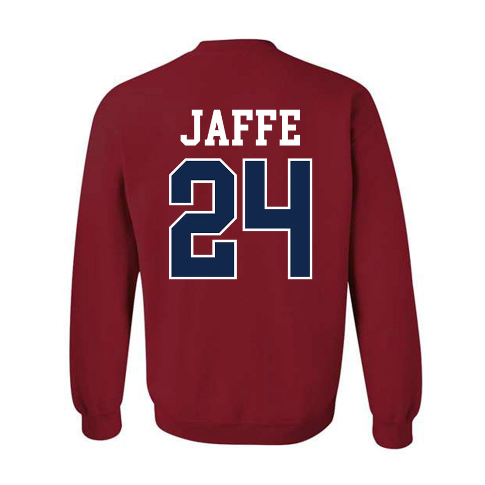 Ole Miss - NCAA Football : Andy Jaffe - Fashion Shersey Crewneck Sweatshirt-1