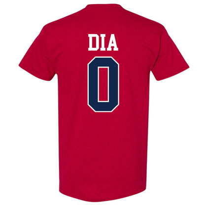 Ole Miss - NCAA Men's Basketball : Malik Dia - Fashion Shersey T-Shirt-1