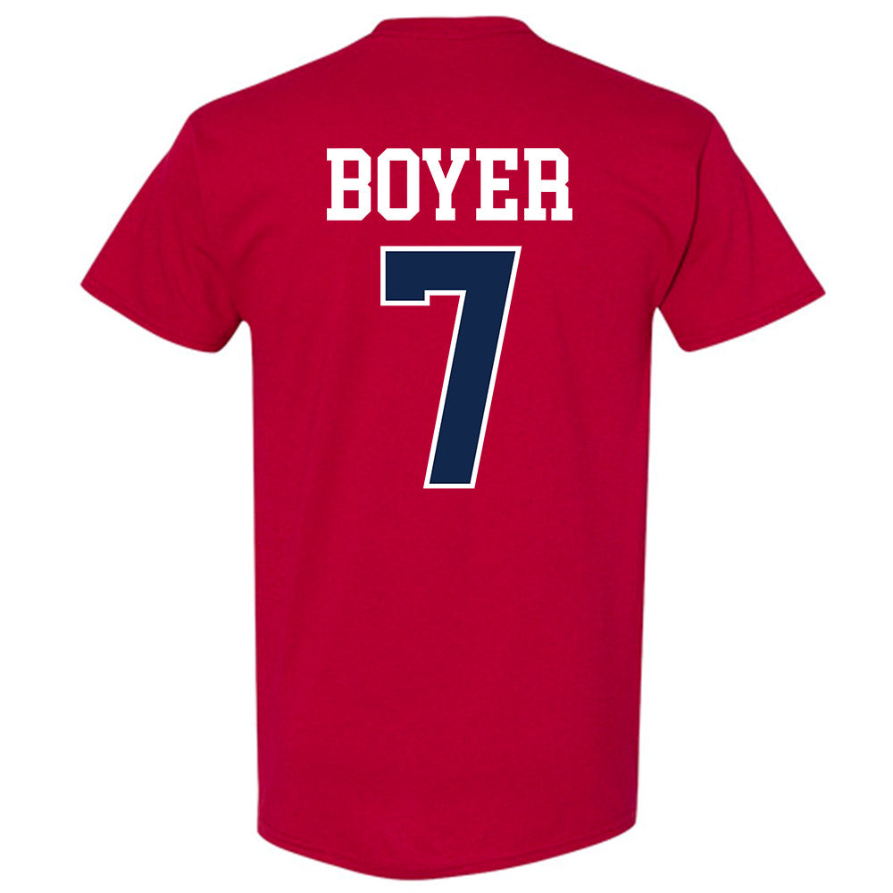 Ole Miss - NCAA Softball : Emilee Boyer - Fashion Shersey T-Shirt-1