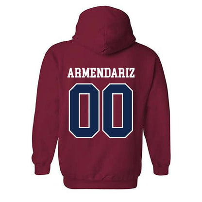 Ole Miss - NCAA Softball : Madelyn Armendariz - Fashion Shersey Hooded Sweatshirt-1