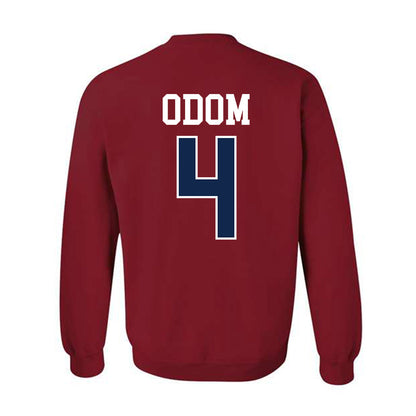 Ole Miss - NCAA Baseball : Leo Odom - Fashion Shersey Crewneck Sweatshirt-1