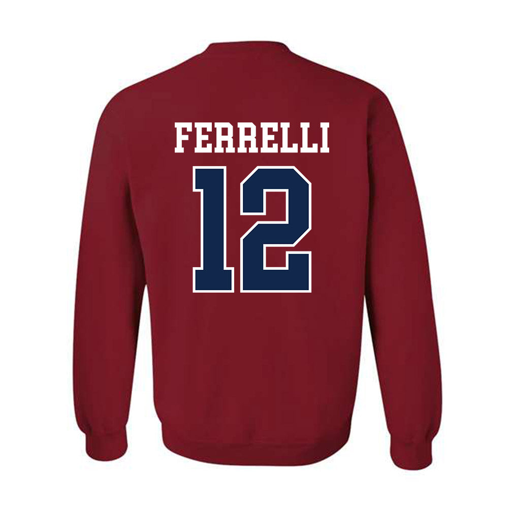 Ole Miss - NCAA Football : Luke Ferrelli - Fashion Shersey Crewneck Sweatshirt-1