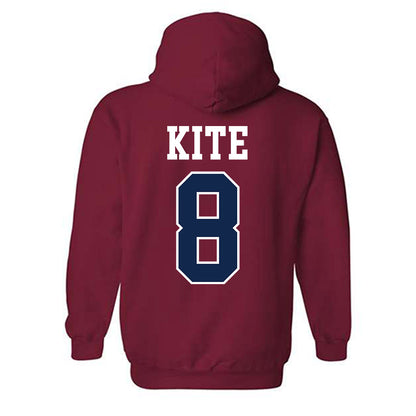 Ole Miss - NCAA Football : Antonio Kite - Fashion Shersey Hooded Sweatshirt-1