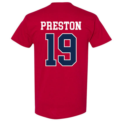 Ole Miss - NCAA Football : MJ Preston - Fashion Shersey T-Shirt-1
