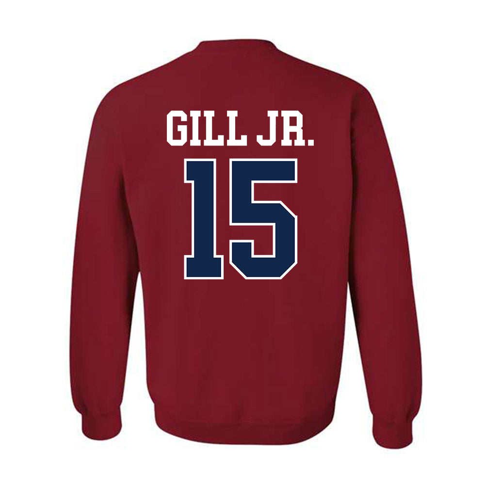 Ole Miss - NCAA Football : Darrell Gill Jr. - Fashion Shersey Crewneck Sweatshirt-1
