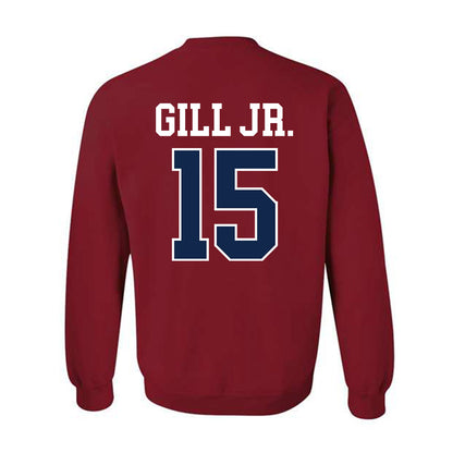 Ole Miss - NCAA Football : Darrell Gill Jr. - Fashion Shersey Crewneck Sweatshirt-1